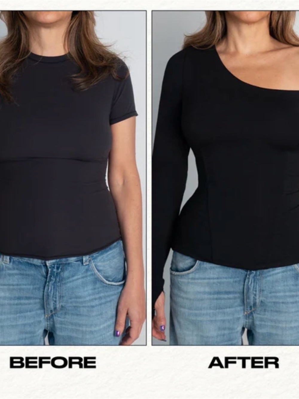 NWT Ta3 one shoulder top - Picture 6 of 8